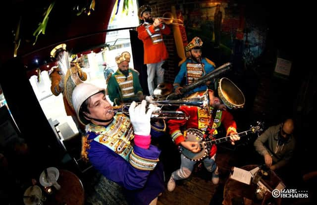 Fat Tuesday celebrations. Photo by Mark Richards SUS-181023-115544001