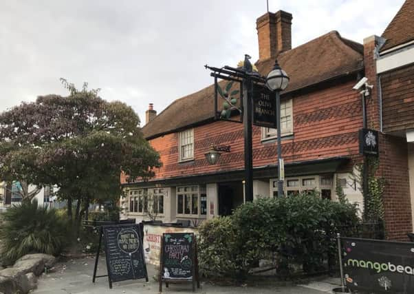 The Olive Branch in Horsham town centre