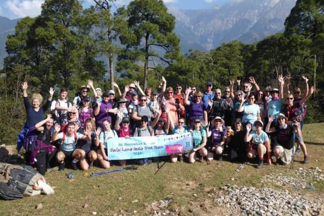 Dalai Lama India Trek team before setting off at Dharamshala