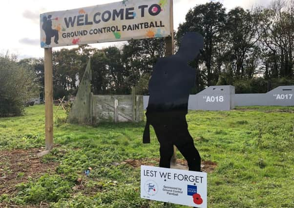 The D-Day memorial field was finished just a few weeks ago