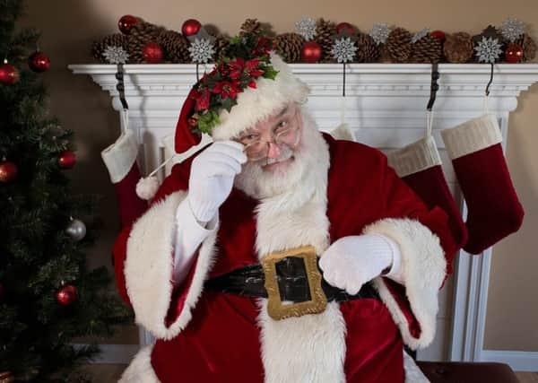 Santa is all set to take up residence in his grotto at Priiory Meadow, Hastings SUS-180511-094535001