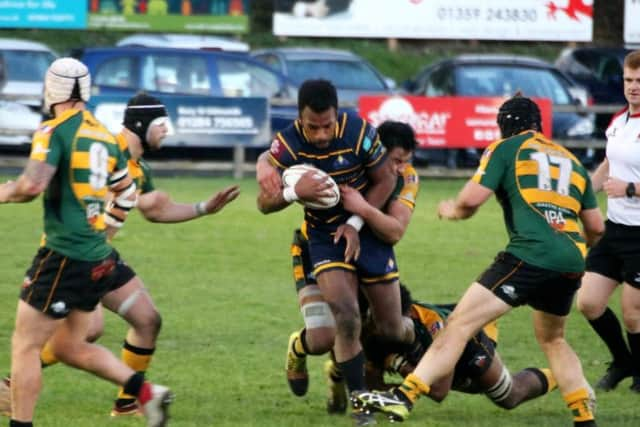 Action from Bury St Edmunds v Worthing Raiders. Picture by Colin Coulson