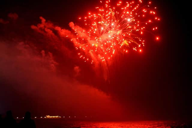 Worthing fireworks. Pictures by Kate Shemilt