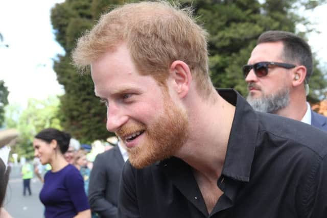 Prince Harry in New Zealand. Photo: Julia McCarthy-Fox SUS-180611-120641001