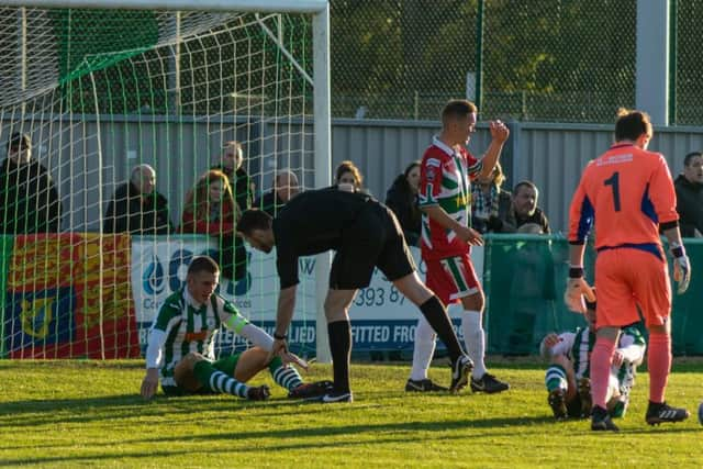 Action from Chichester City v Windsor and Eton / Picture by Daniel Harker