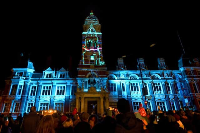 Eastbourne's Neon Noel 2017