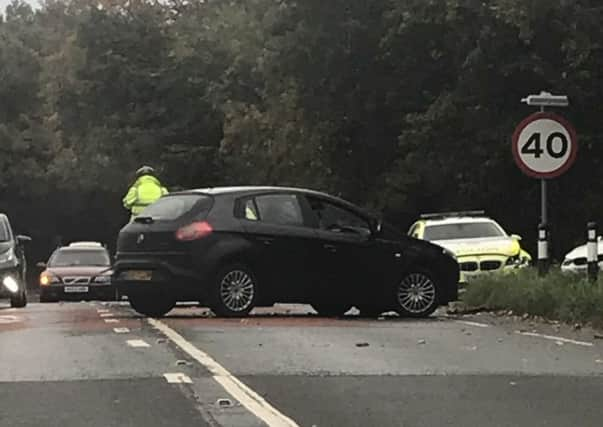 Collision on A259 Barnhorn Road. SUS-180711-152914001