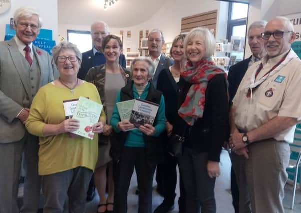 Some of the many people who have been working on the research for Arundel Museum