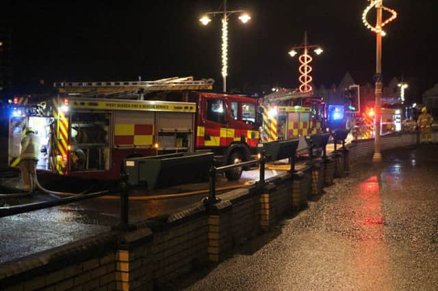 Bognor Pier fire. Picture by Jack Chiverton