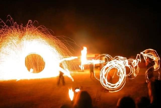 St John the Baptist CE School in Findon hosted a fireworks event