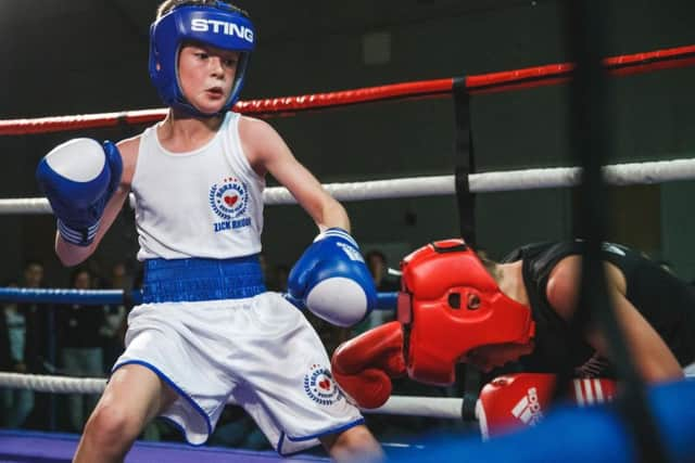 Horsham Boxing Club Zack Rhioui. Picture by Toby Phillips