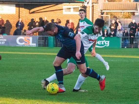 Bognor battle against Wingate and Finchley / Picture by Tommy McMillan