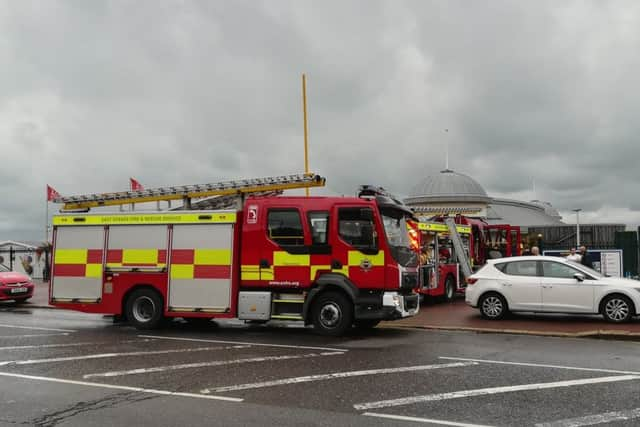 Hastings Pier fire