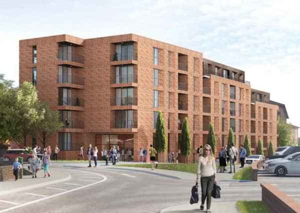 Artist's impression of the Harlands Road flats. Image: Frontier Estates Ltd