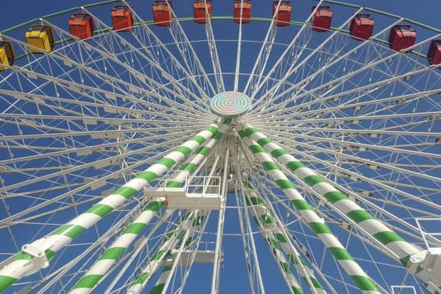 An impression of the proposed wheel at Worthing seafront