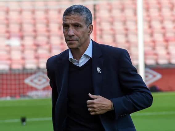 Chris Hughton. Picture by PW Sporting Photography