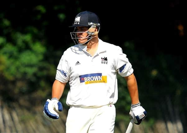 Cricket: Southern Combination League Premier Division: Horsham v Roffey.  Ben Manenti. Pic Steve Robards SR1823048 SUS-180309-110154001