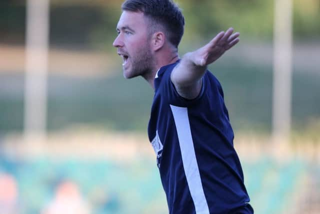 Hastings United Football Club manager Chris Agutter. Picture courtesy Scott White