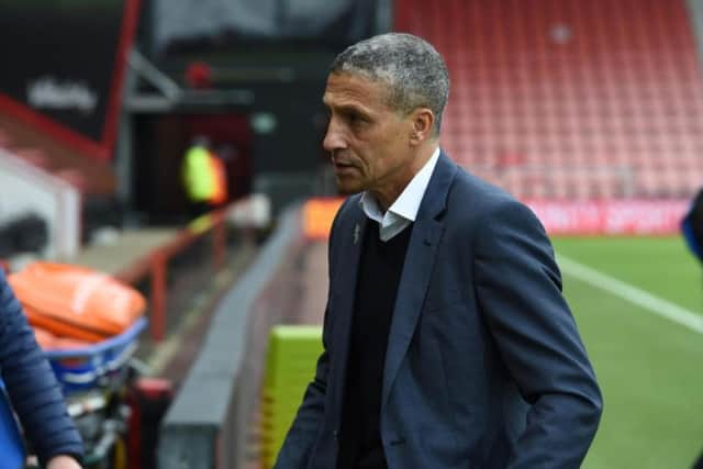 Chris Hughton. Picture by PW Sporting Photography