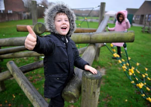 Bewbush Academy, Crawley has opened a new Early Years Foundation Stage block. Pic Steve Robards SR1831323 SUS-181128-180419001