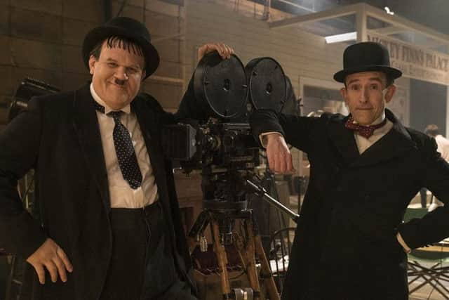 John C. Reilly as Oliver Hardy and Steve Coogan as Stan Laurel. Picture: Entertainment One