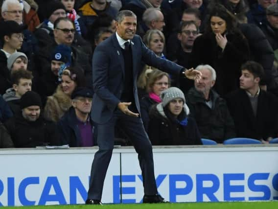 Brighton boss Chris Hughton. Picture: Phil Westlake (PW Sporting Photography)