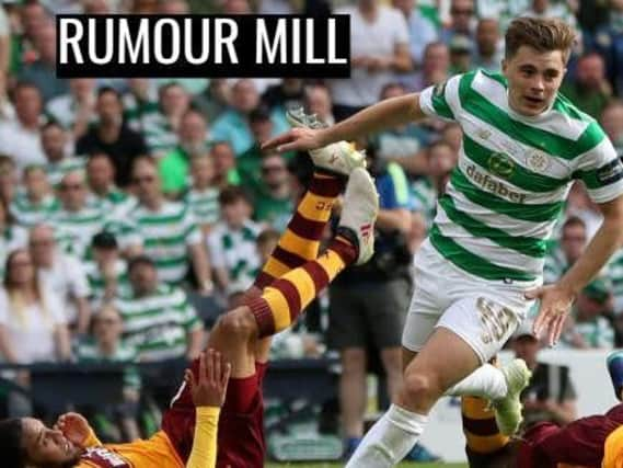 Celtic winger James Forrest