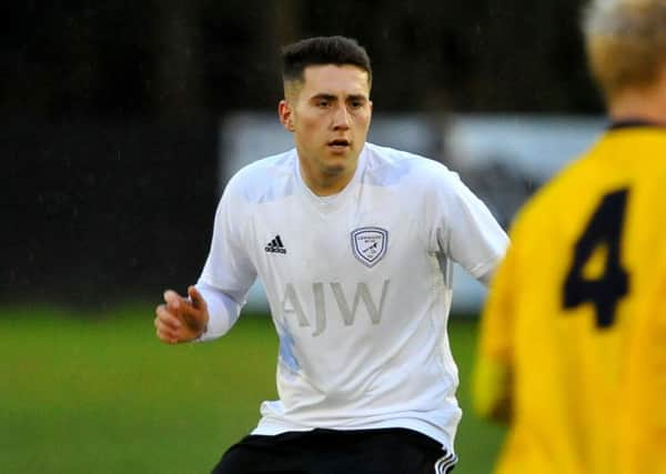 Loxwood v Eastbourne Town. Lewis Westlake. Pic Steve Robards SR1900936 SUS-190115-071259001