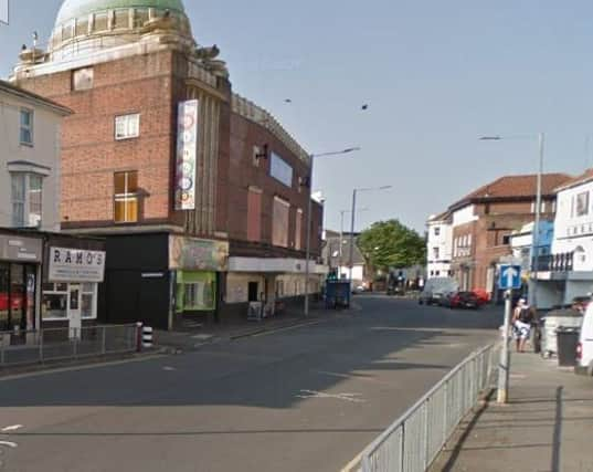 Firefighters were called to the scene in Pevensey Road on Monday afternoon (photo by Google Maps)