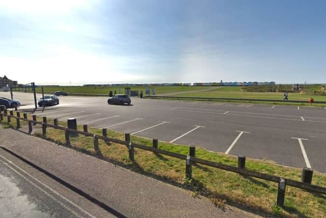 Beach Green car park Lancing. Photo: Google Images