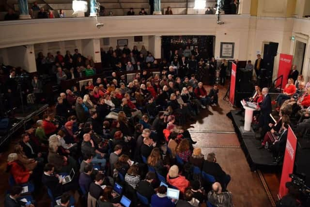 Jeremy Corbyn was in Hastings on Thursday to give a speech about Brexit and the Labour Party's plans for the future. Picture: Ben Stansall/AFP/Getty Images