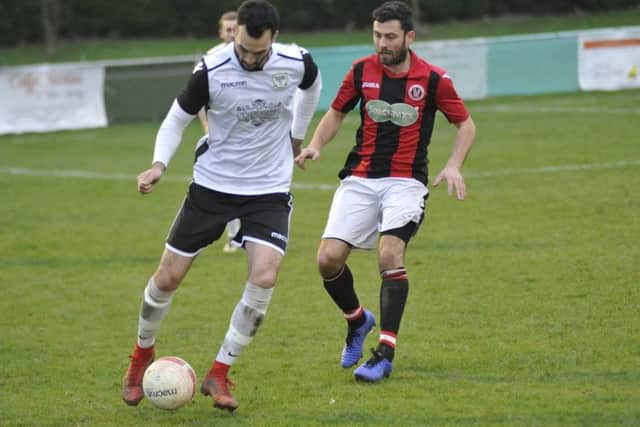 Jack McLean on the ball at The Polegrove last weekend