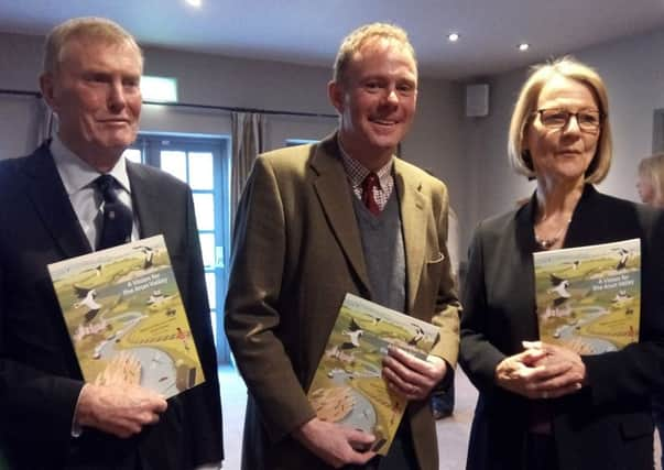 Arundel and South Downs MP Nick Herbert, centre, with Arun Valley Vision Group co-chairmen Dr John Godfrey and Gill Farquharson