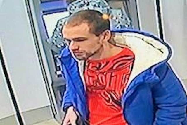30-year-old Richard Alexander, pictured at Preston railway station on January 16. Picture: Sussex Police