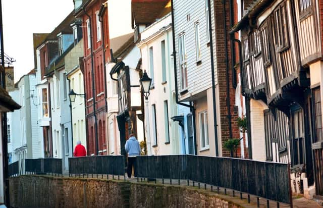 All Saints Street in Hastings Old Town. Picture By Justin Lycett SUS-190123-123435001