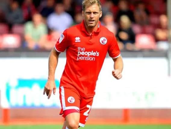 Crawley Town's Dannie Bulman is the oldest player in the Football League
Picture by Steve Robards