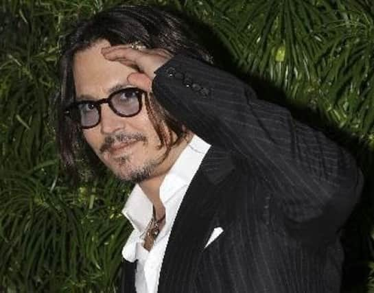 Sunday lunch ... Johnny Depp