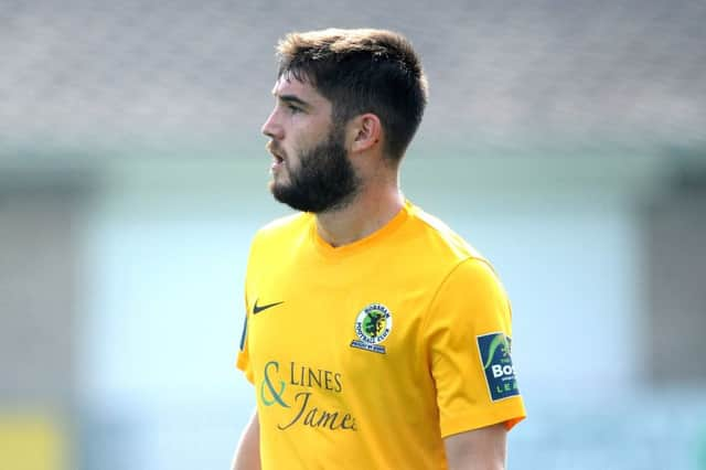 Horsham FC. Lewis Hyde. Pic Steve Robards SR1720486 SUS-170829-111114001