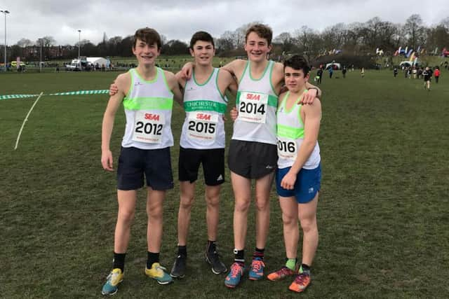 Chichester's under-17s at Parliament Hill / Picture by Jackie Sage