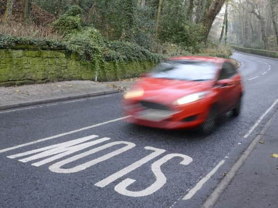 Speeding driver