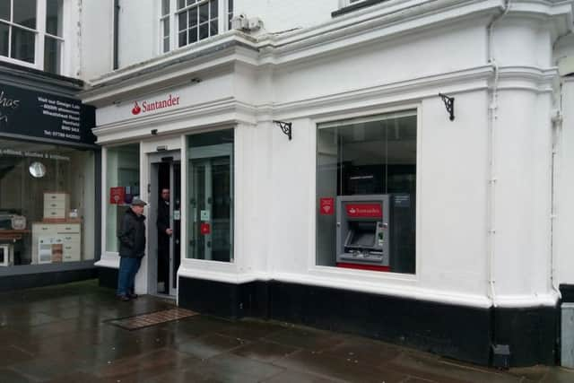 Santander has also shut