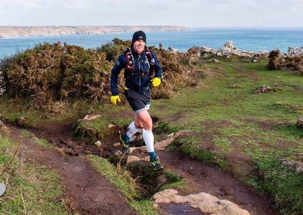 Paul McCleery during the 104-mile Arc of Attrition race. Picture by No Limits Photography