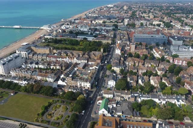 Worthing Town Centre. Pic: Eddie Mitchell