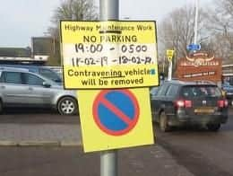 Sign outside Chichester Railway Station