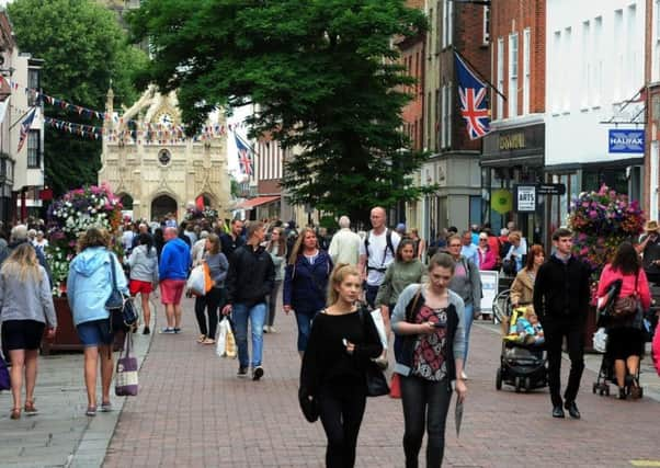 Chichester high street. Pic: Kate Shemilt