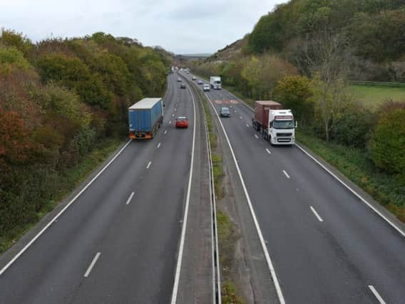 The A27. Pic: Peter Cripps