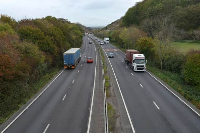 The A27. Pic: Peter Cripps