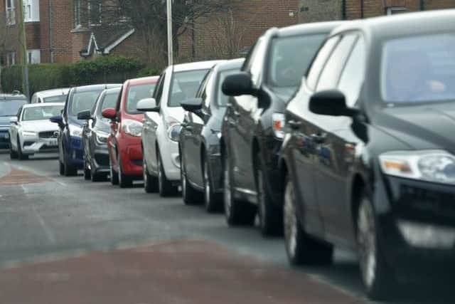 Roadworks/Temporary traffic lights in Kings Drive, Eastbourne (Photo by Jon Rigby)