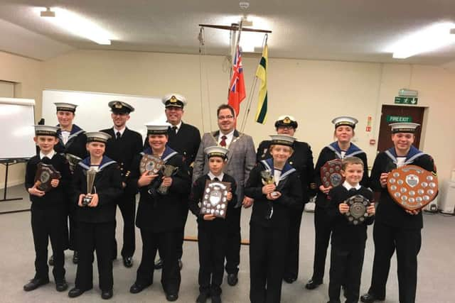 Nautical Training Corps awards presentation evening