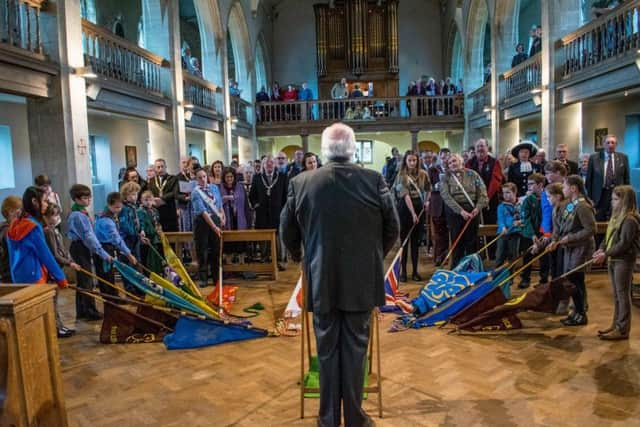 Civic service at St Marys Church